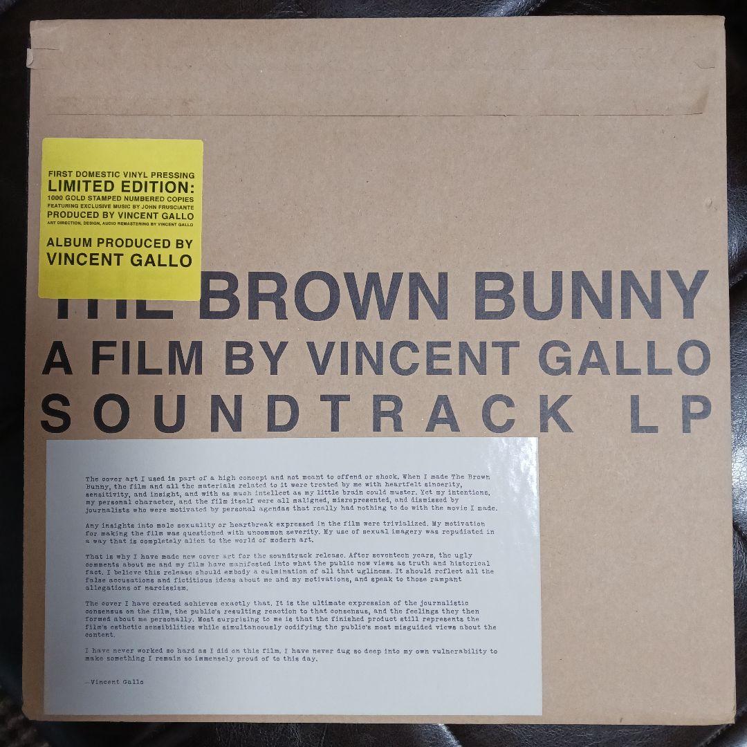 THE BROWN BUNNY 限定サントラレコード