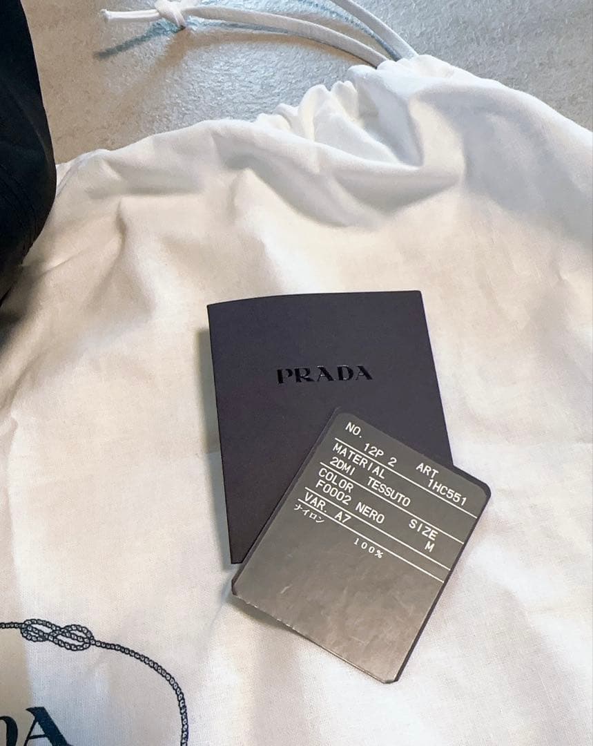 美品【PRADA】プラダ Re-Nylon ハット　キャスケット　ベレー帽