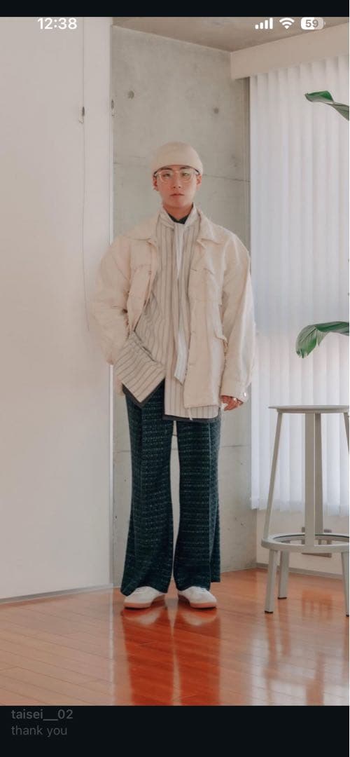 tt　sublations バーニーズニューヨーク限定　キャップスラックス