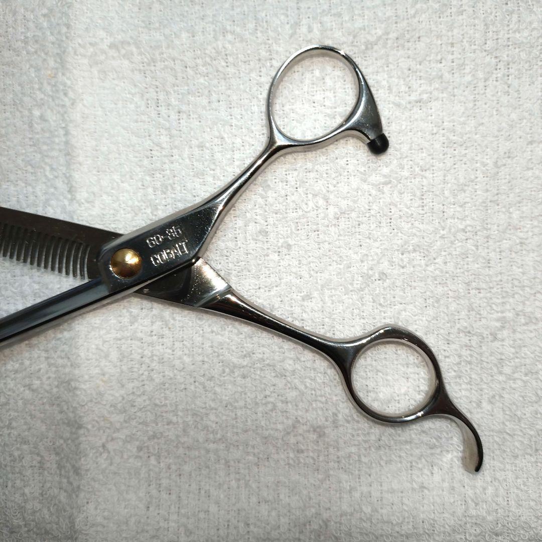 新品 未使用 チョッキン セニングシザー 6インチ 35目 コバルト鋼