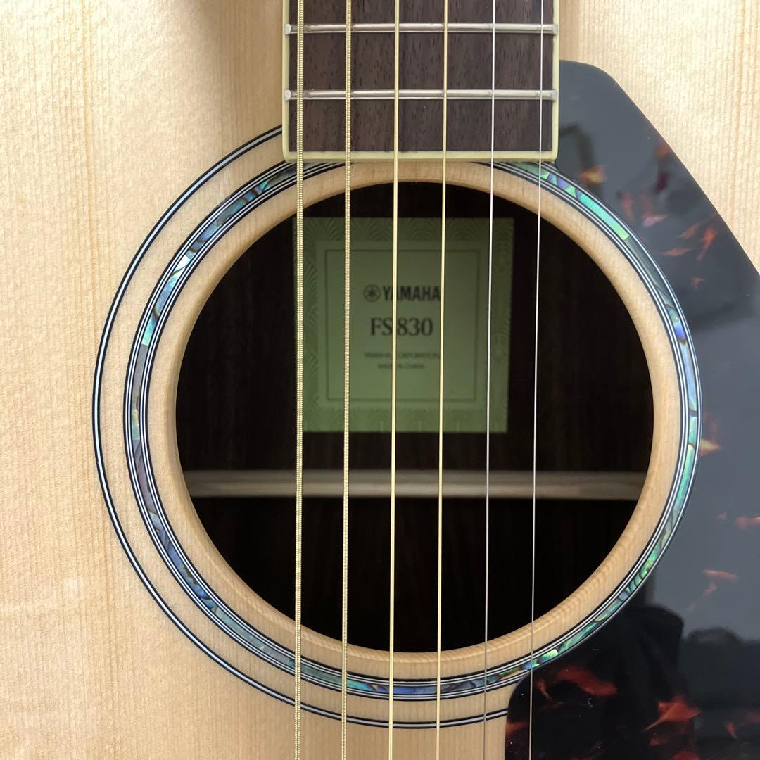 【美品】YAMAHA FS830 アコースティックギター GOTOHペグ仕様