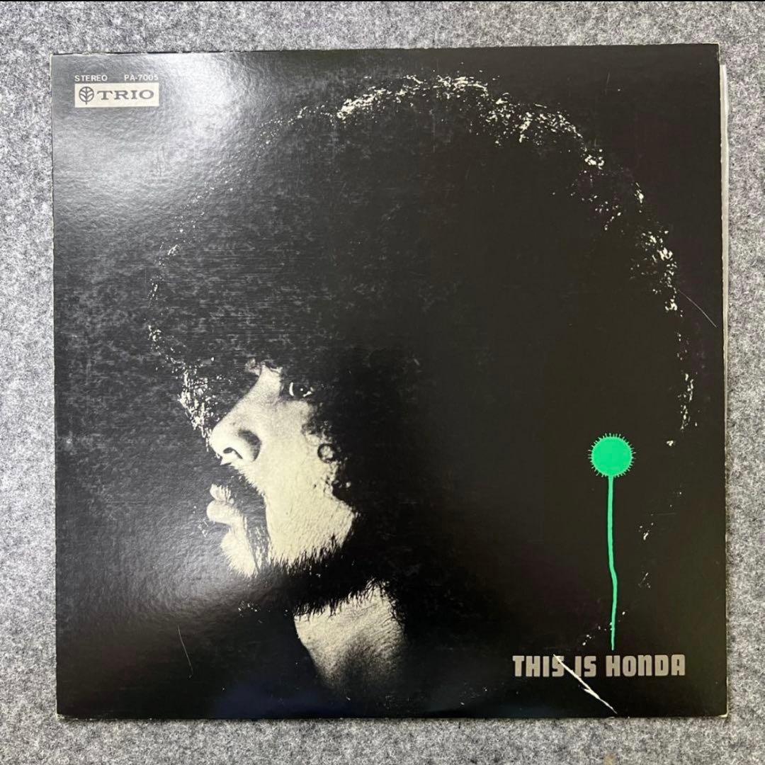 和ジャズ 本田竹曠 THIS IS HONDA LP PA-7005 美盤