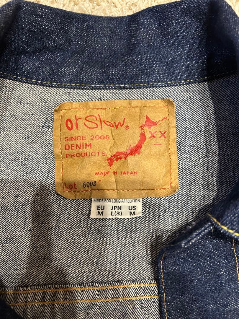 orSlow 2ndタイプGジャン オアスロウ デニムジャケット　サイズL(3)