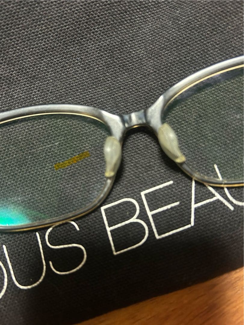 ⭐️美品⭐️999'9 フォーナインズ メガネ　NP-37 Col.8890 黒