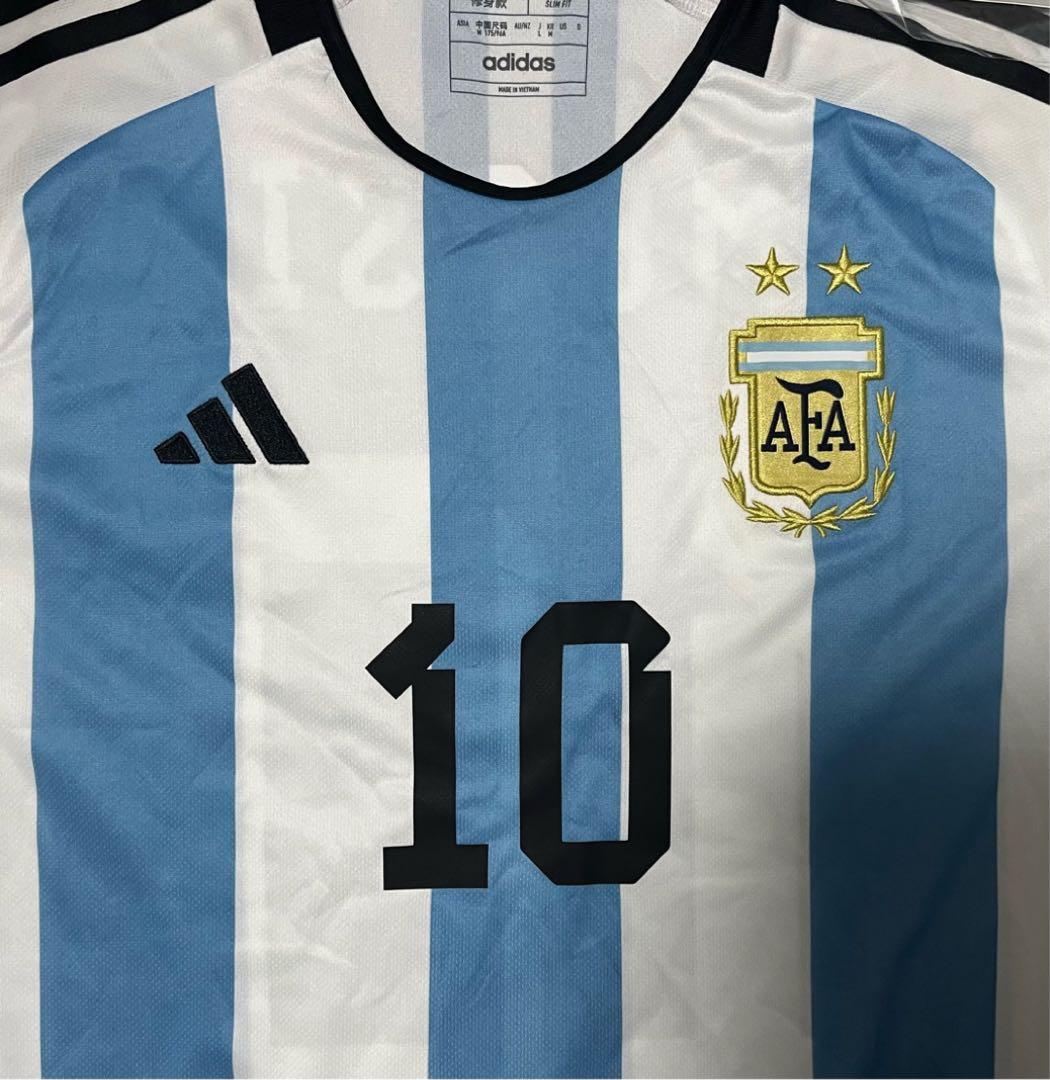 【新品・未使用・紙タグ付】アルゼンチン代表　メッシ　ユニフォーム