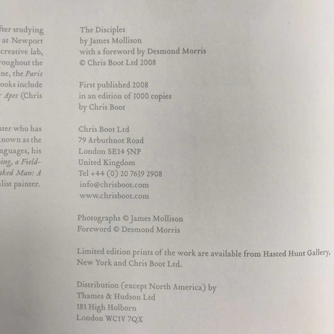 洋書 The Disciples by James Mollison