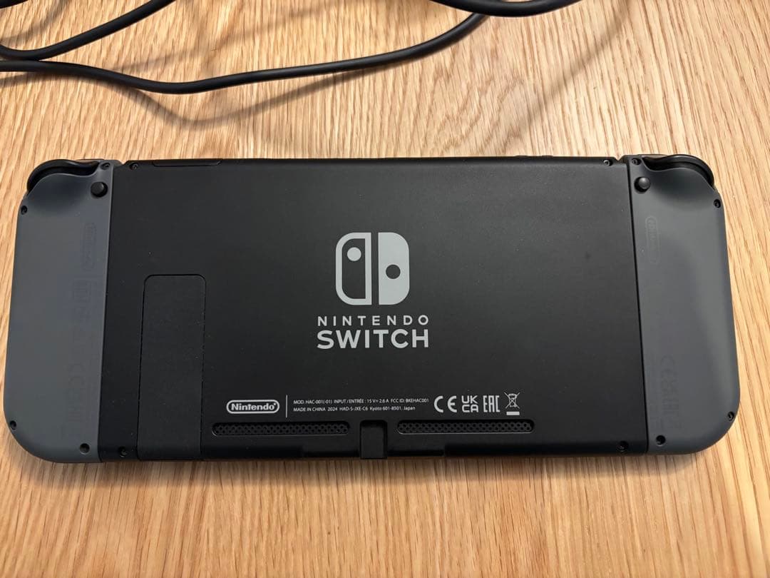 Nintendo Switch 本体 グレー 付属品完備