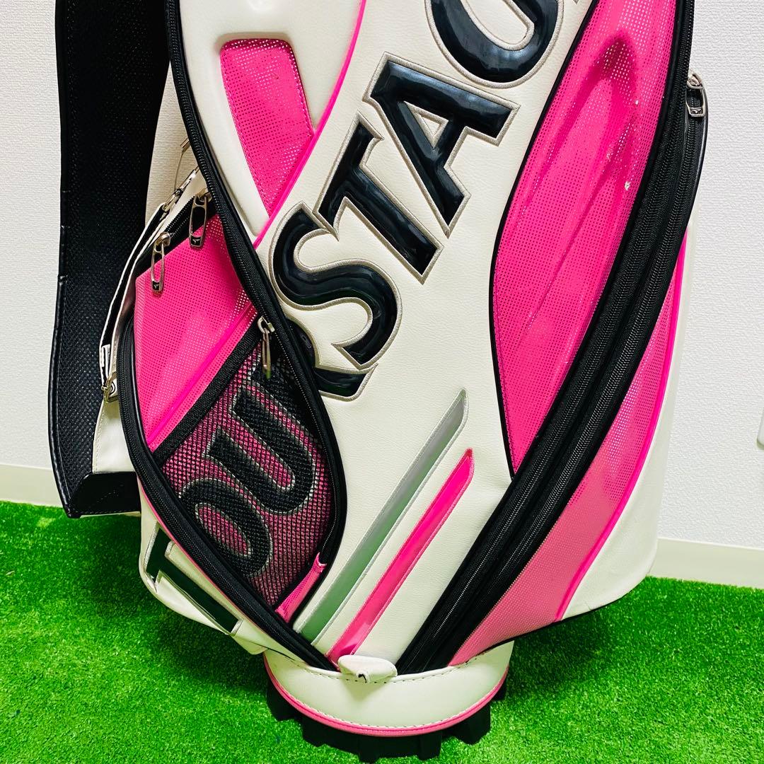 【希少】ツアーステージ　キャディバック　ピンク