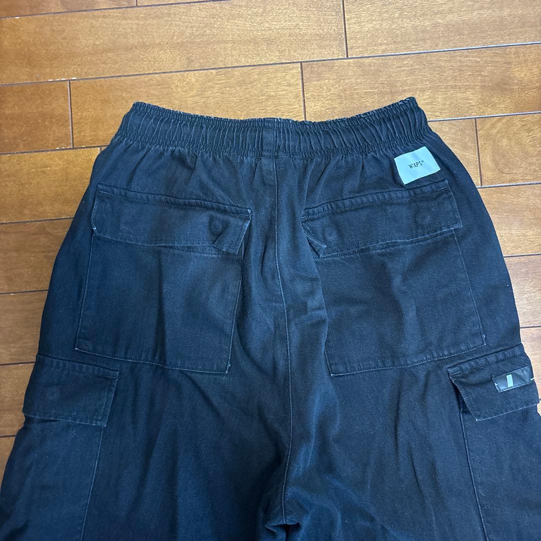 WTAPS ブラックカーゴパンツ