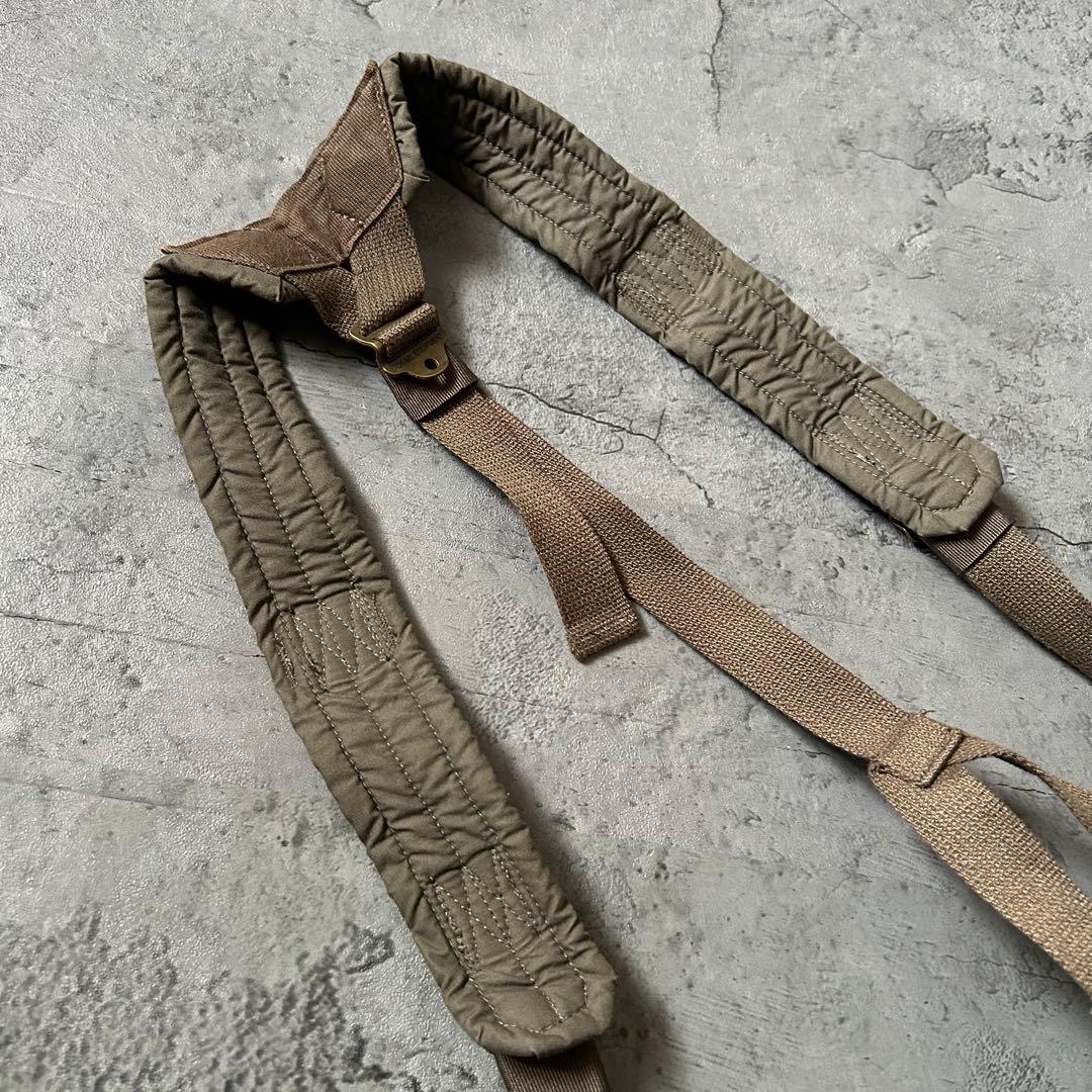 00s Y2K GOA ゴア 迷彩 パラシュートパンツ カーゴ サスペンダー