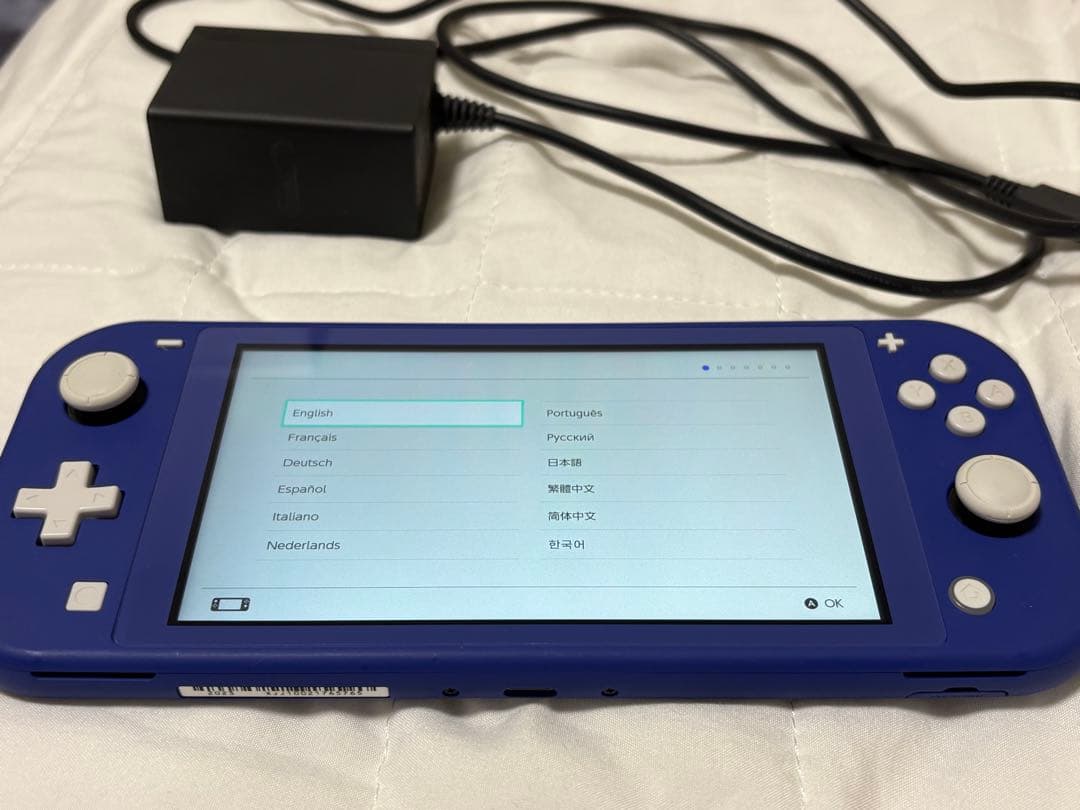 Nintendo Switch Lite 本体(青)＋充電器