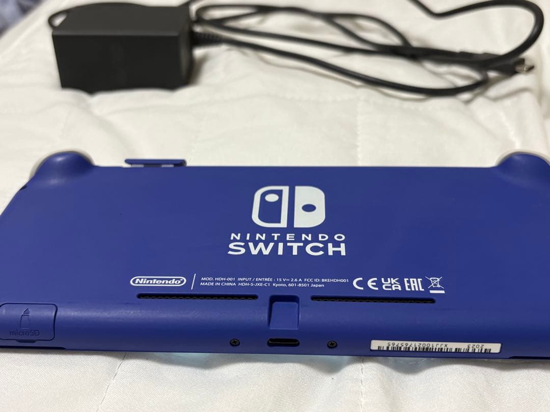 Nintendo Switch Lite 本体(青)＋充電器