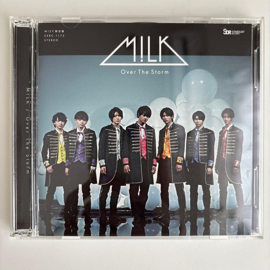 M!LK Over The Storm CD +Blu-ray WIZY版