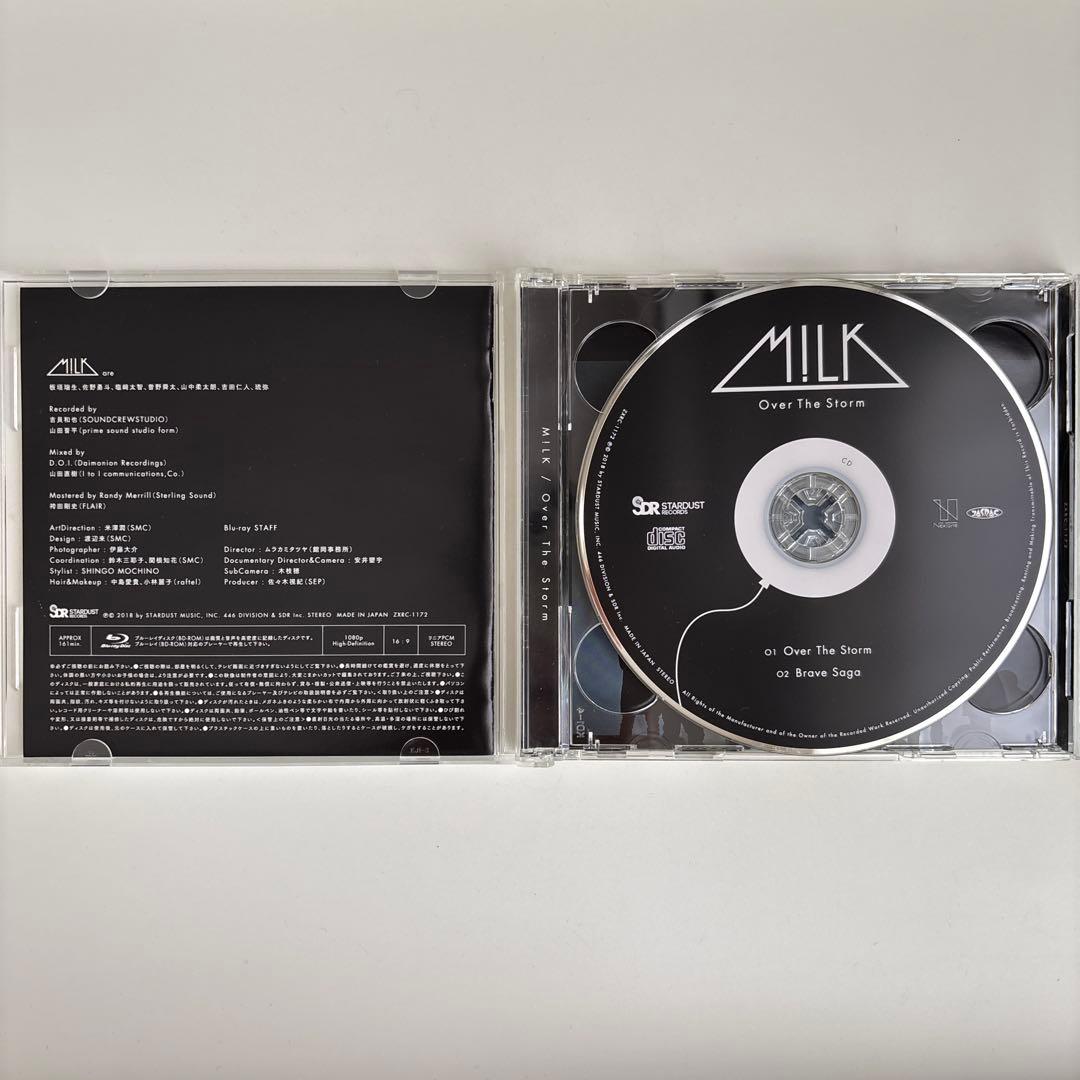 M!LK Over The Storm CD +Blu-ray WIZY版