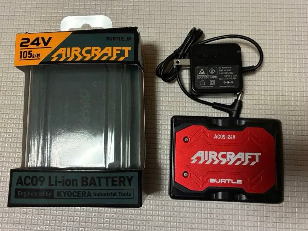 バートル　空調服Mセット　24V