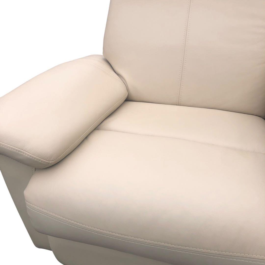 限定配送 手動 ソファ 3人掛け インテリア ベージュ 羽 N