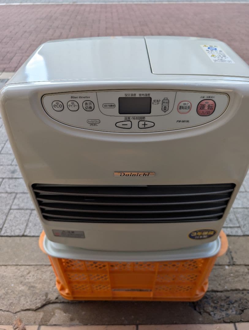 ダイニチ　石油ファンヒーター　2019　FW-5619L