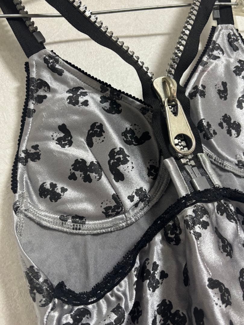 GLAVlL tutuHA キャミソール シルバー【汚れあり/稀少品】