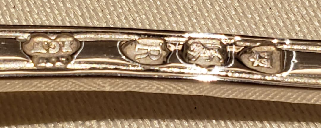 純銀 スターリング シルバー ベリースプーン サービングスプーン アンティーク