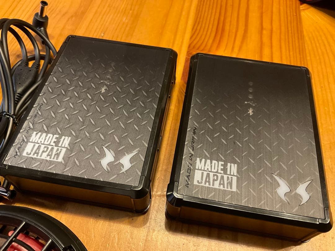 フラットハイパワーファン・バッテリー2個セット サンエス 空調風神服用 12V