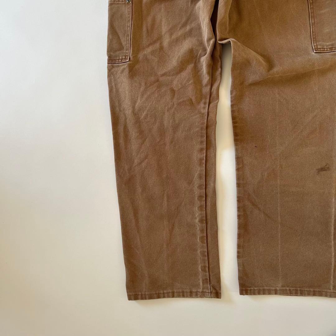 90s Stan Ray ダブルニー USA製 ブラウンダック ペインターパンツ