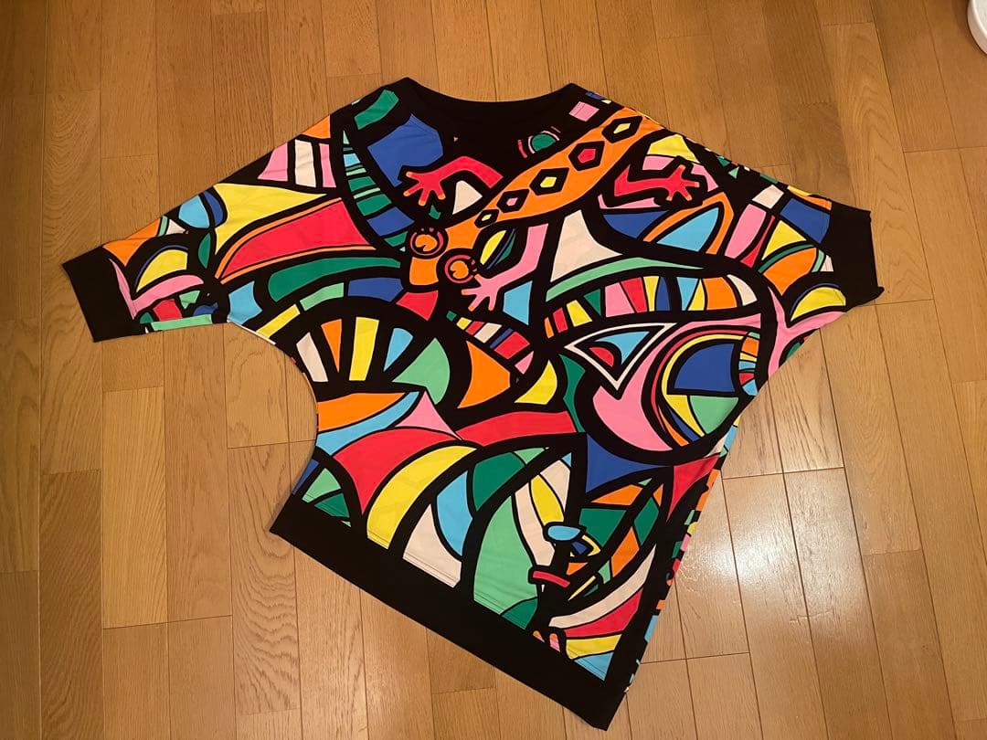 TOKUKO 1er Vol　トクコプルミエヴォル　プリントブラウス