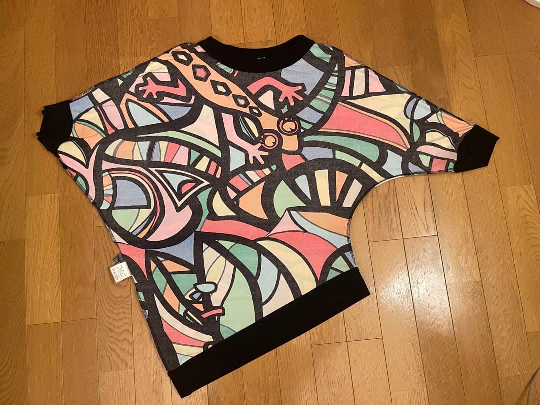 TOKUKO 1er Vol　トクコプルミエヴォル　プリントブラウス