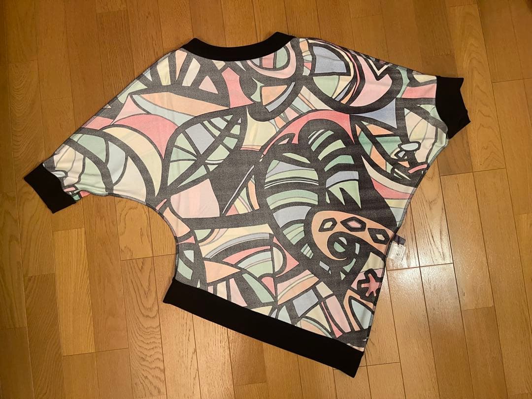 TOKUKO 1er Vol　トクコプルミエヴォル　プリントブラウス