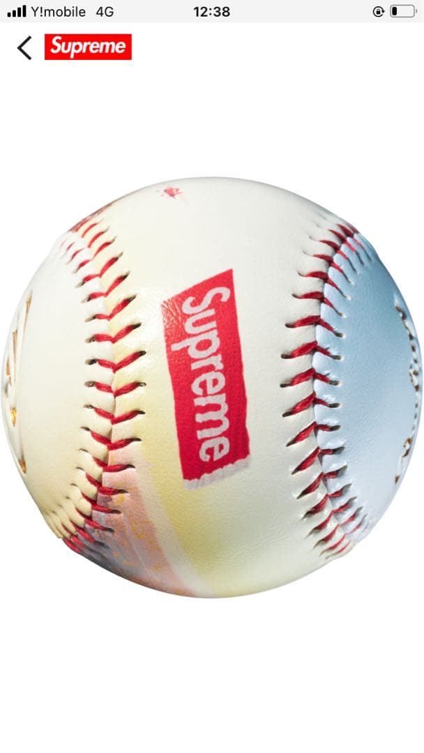 値下げ！Supreme Rawlings Aerial Baseball！