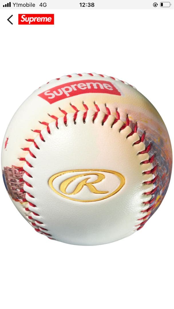 値下げ！Supreme Rawlings Aerial Baseball！