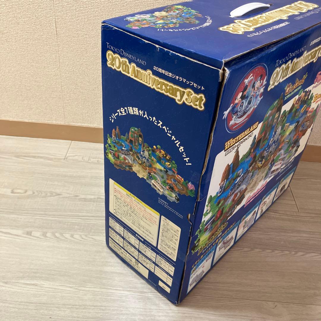 東京ディズニーランド ディズニー 20周年記念 ジオラマップセット