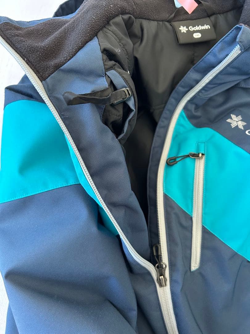 goldwin スキーウェア ジュニア　ネイビー 140