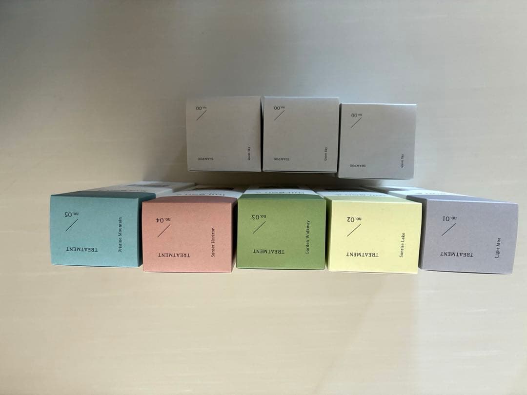 MILBON & aromaticシャンプー トリートメント 8点セット