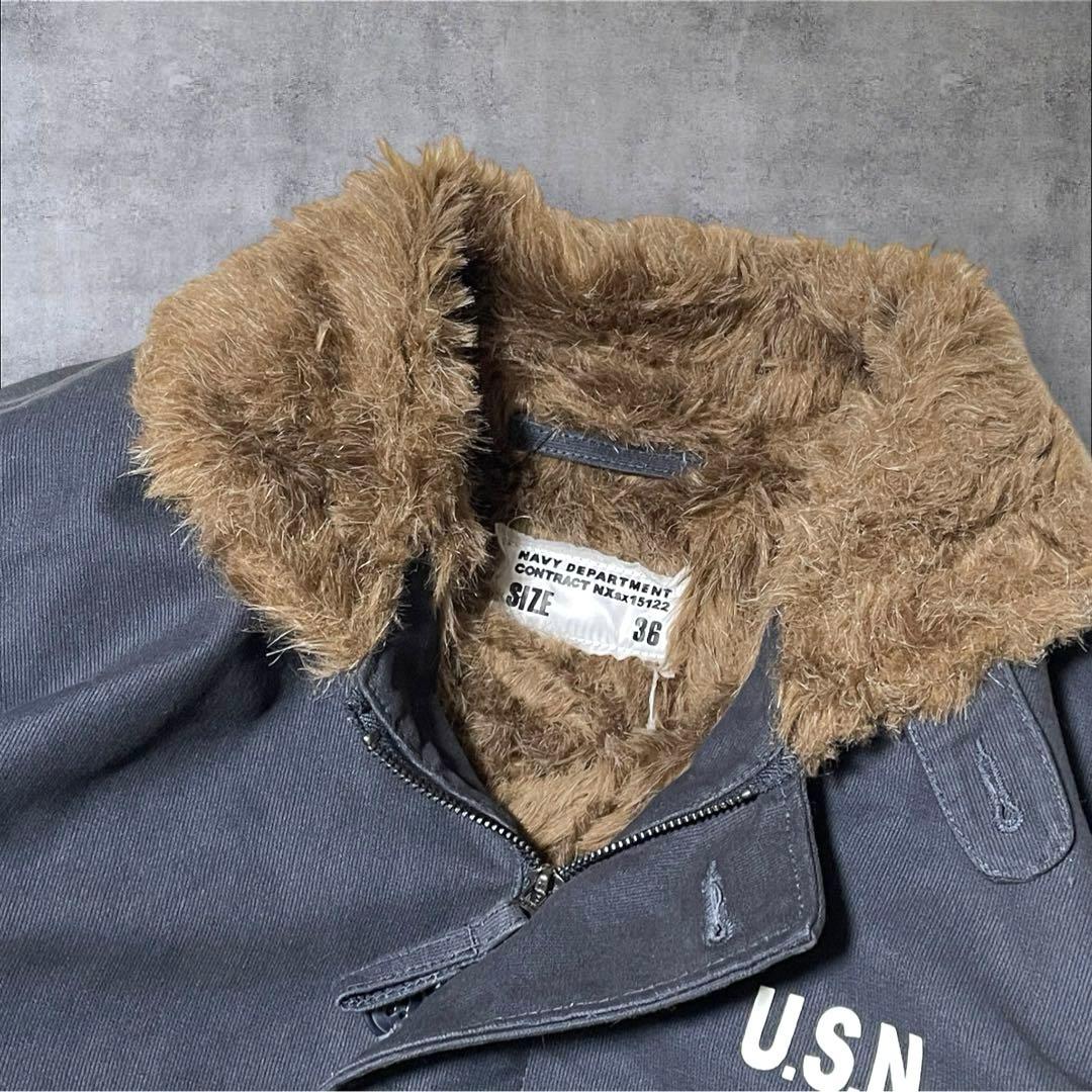 NAVY DEPARTMENT N-1 DECK JACKET 紺 36