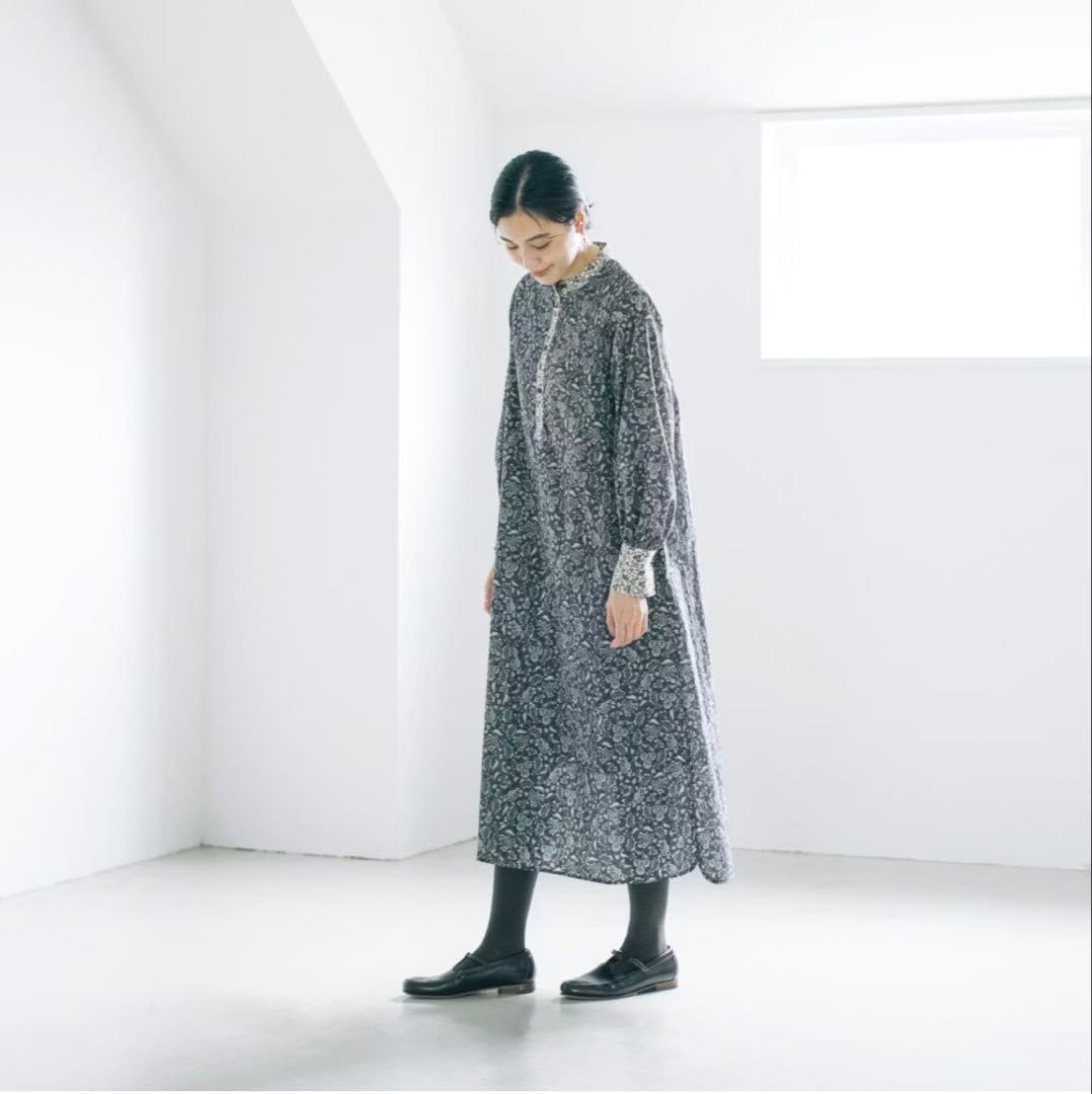 美品✨ 北欧暮らしの道具店 暮らしにときめき 大人のための柄ワンピース