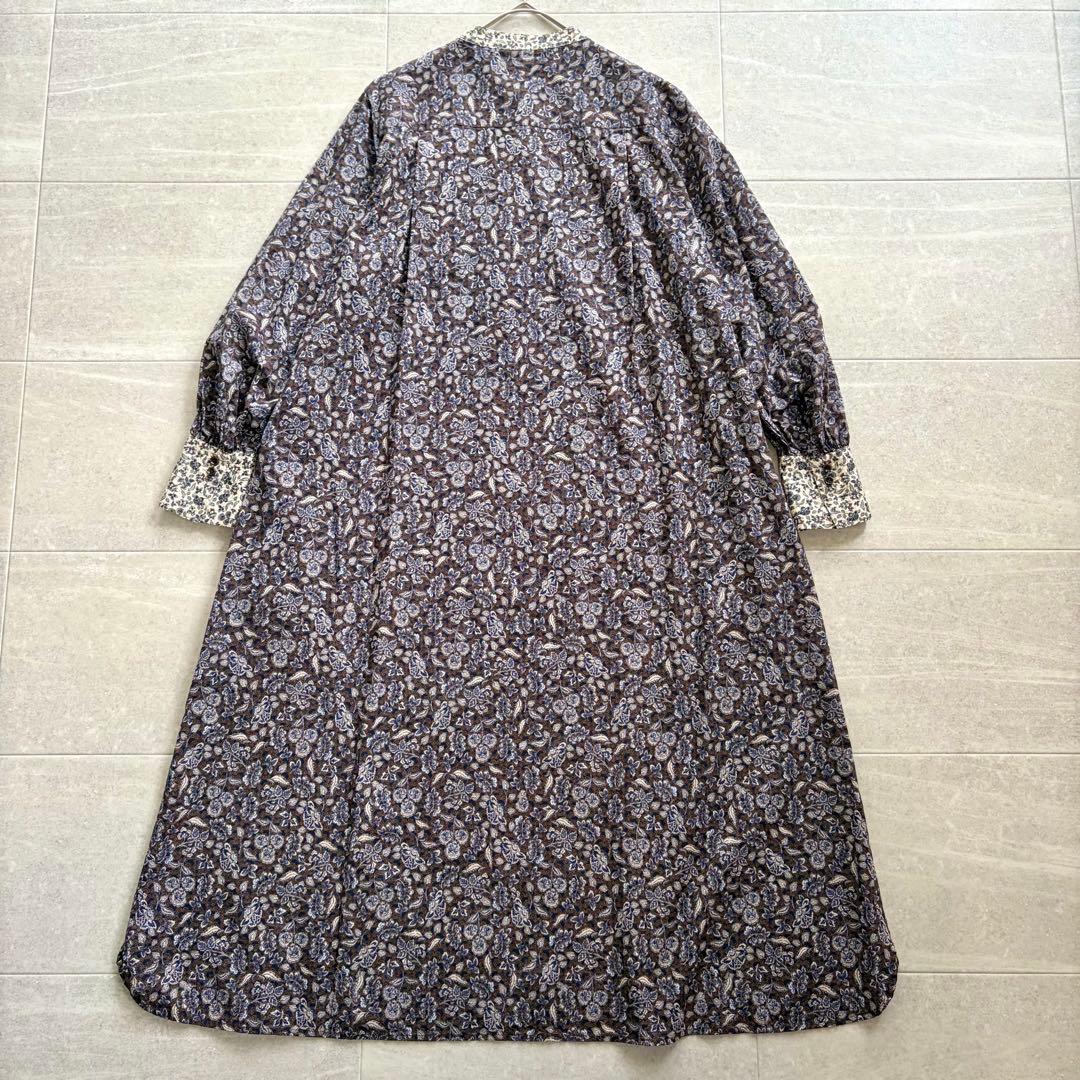 美品✨ 北欧暮らしの道具店 暮らしにときめき 大人のための柄ワンピース