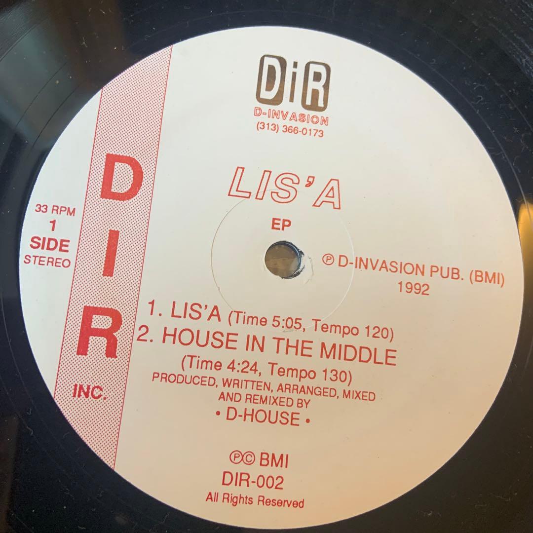 レア盤！ ハウスクラッシック！D-House – Lis'A E.P