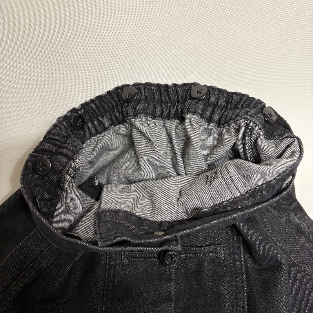 jouetie チャイナ風 ブラックデニムセットアップ セパレート Mサイズ