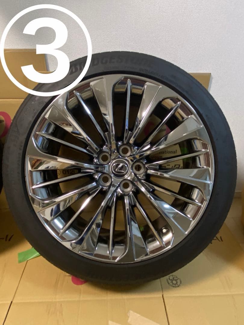 ③レクサス　LS500 オプションホイール20インチ