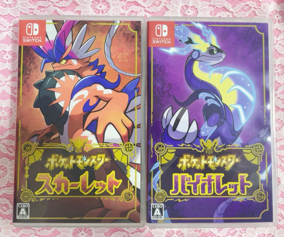 ポケットモンスター スカーレット バイオレット ゲームソフト パッケージ版