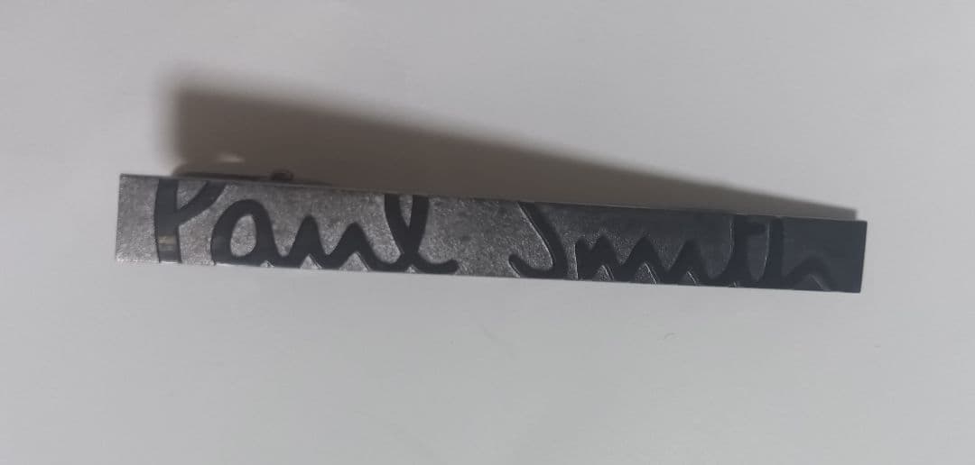 ポール・スミス ネクタイピン ビッグロゴ デカロゴ 箱付き Paul Smith