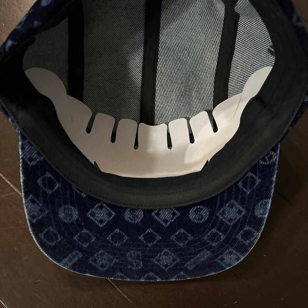 Supreme ネイビー コーデュロイキャップCampCap Blue 24AW