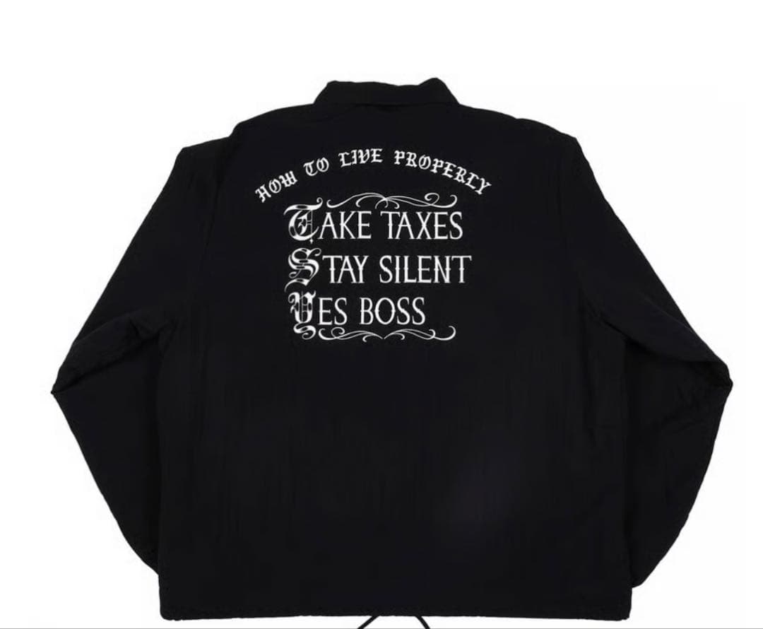 tatoo studio yamada コーチジャケット