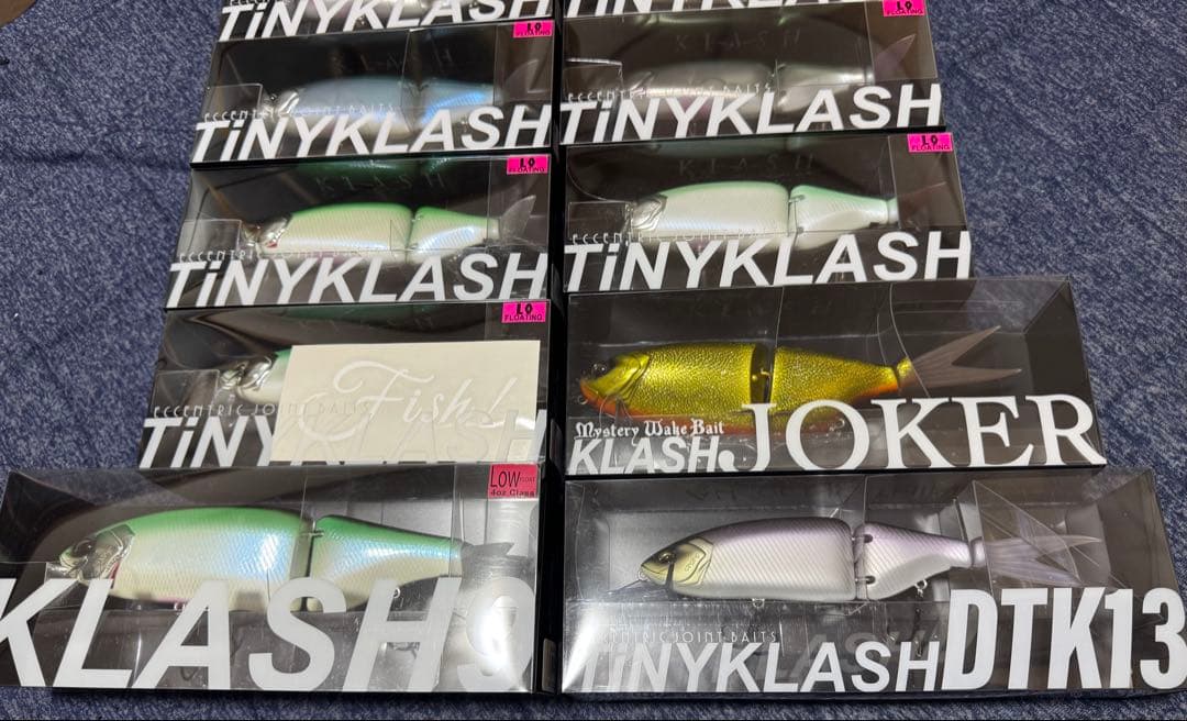 新品未使用タイニークラッシュクラッシュ9DTK13 JOKER ルアーセット