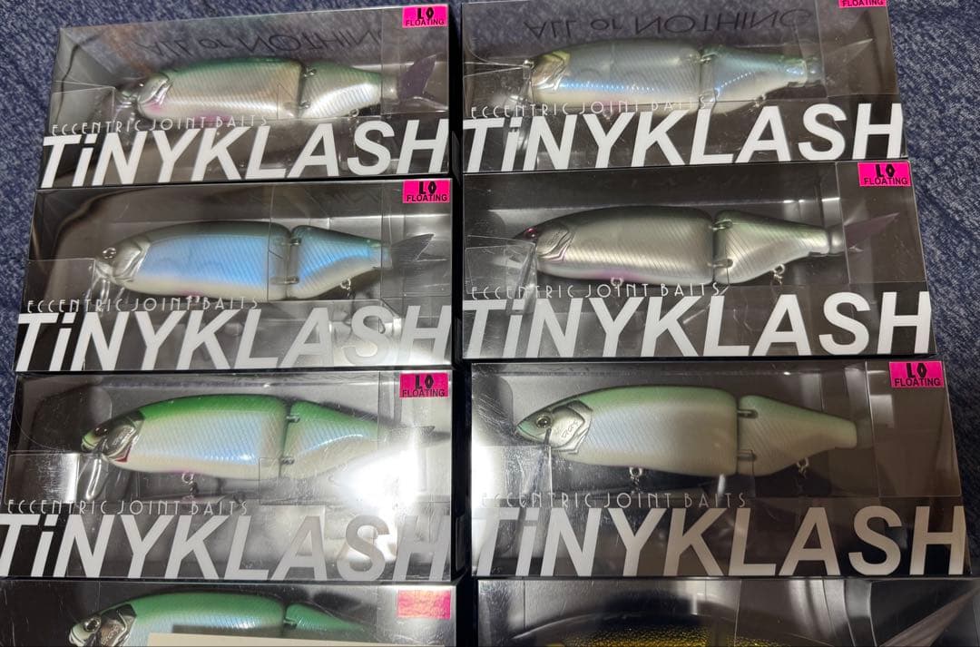 新品未使用タイニークラッシュクラッシュ9DTK13 JOKER ルアーセット