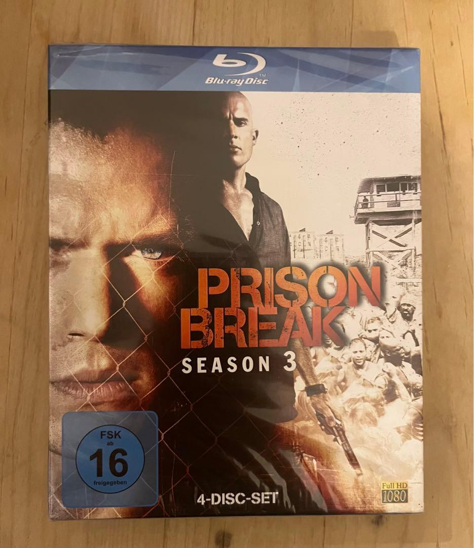 プリズンブレイク　海外版　ブルーレイ　DVDボックスシーズン1〜4 ファイナル