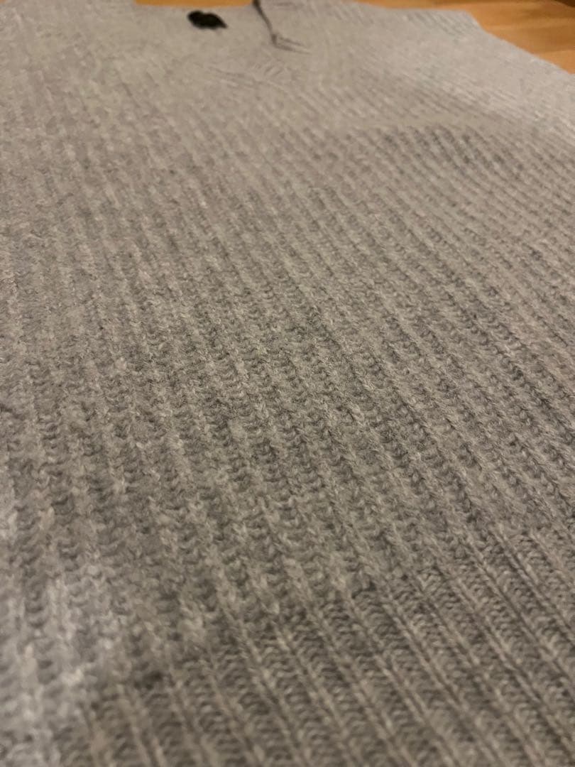 オーバーサイズVネックニットベスト　最終値下げ！