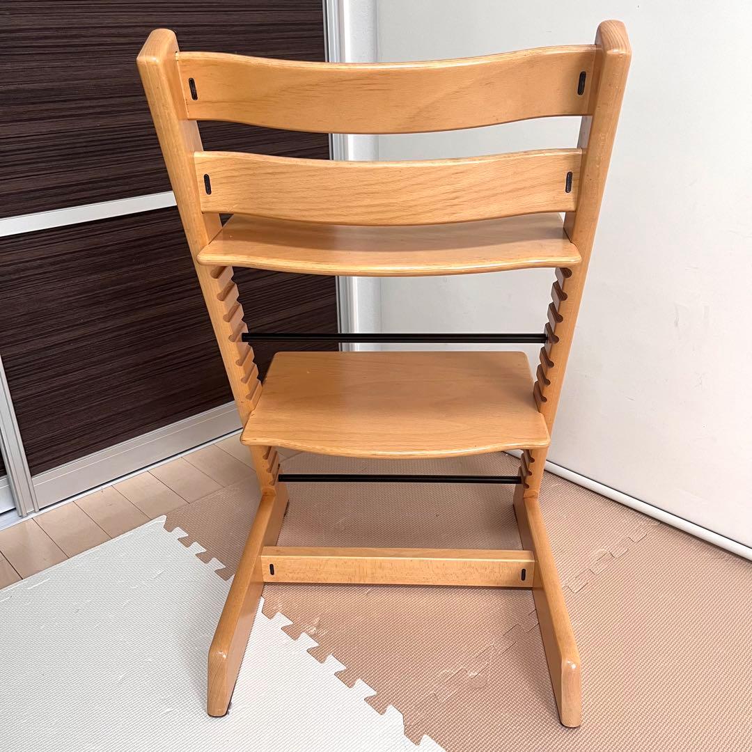 【新型】シリアル6　ストッケ トリップトラップナチュラル