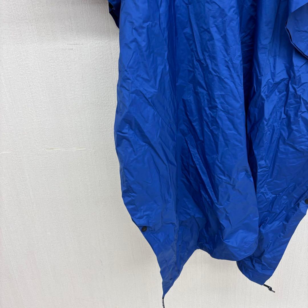 極美品✨ 希少 ノースフェイス ポンチョ レインコート 大きめ Lサイズ ブルー