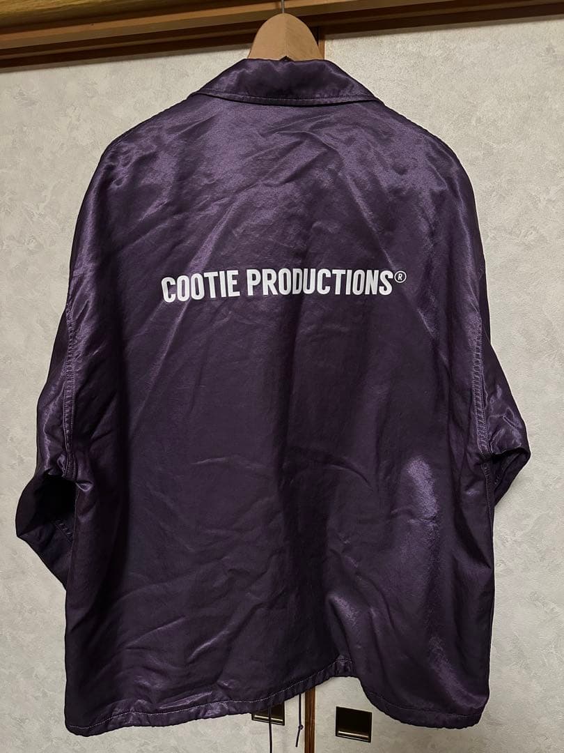 COOTIE/R/C SATIN COACH JACKET オーバーサイズ